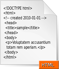 html
